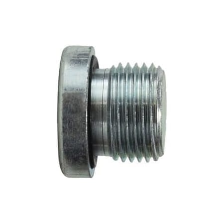 Hex Head Hollow Plug, 3819 Nominal, MBSPP, Steel